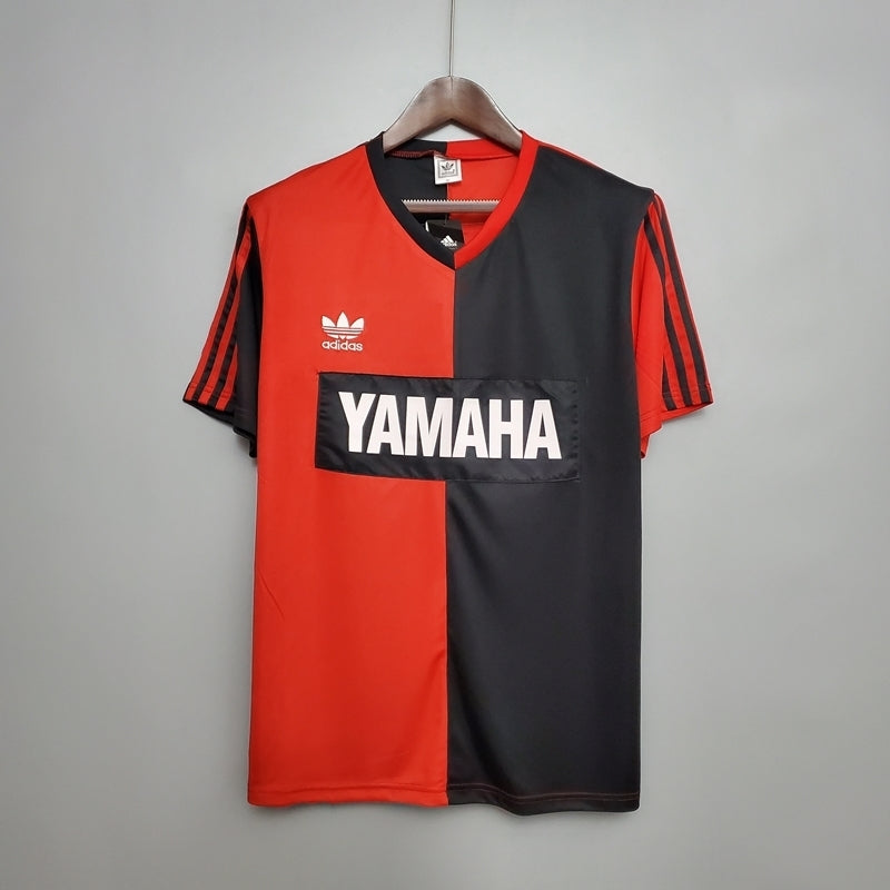Camisa Newell's Old Boys Retrô 1993 Vermelha e Preta - | Futmantos