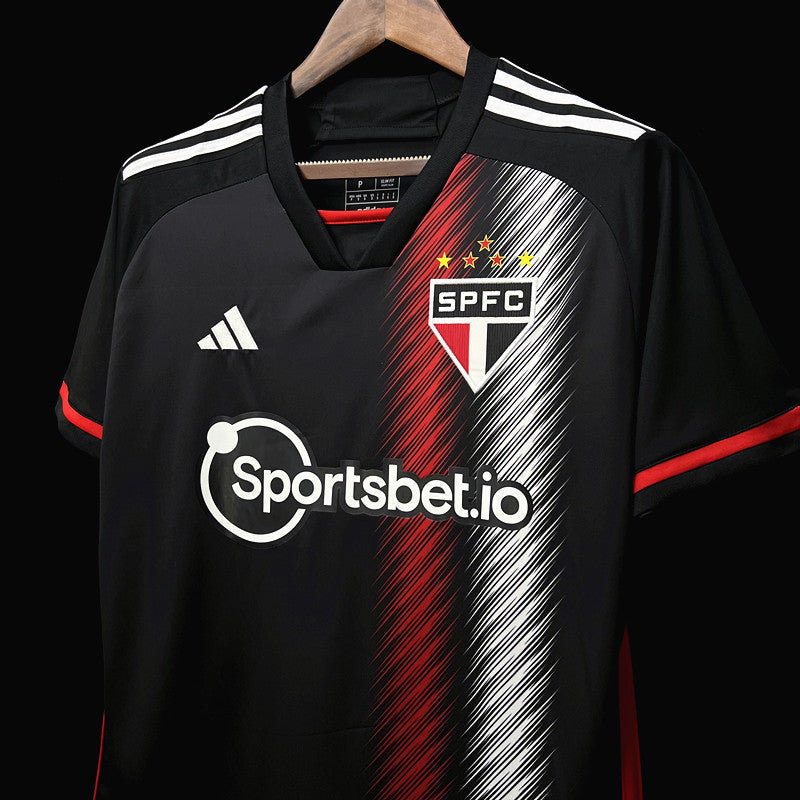 Camisa São Paulo III 23/24 - Preta | Futmantos