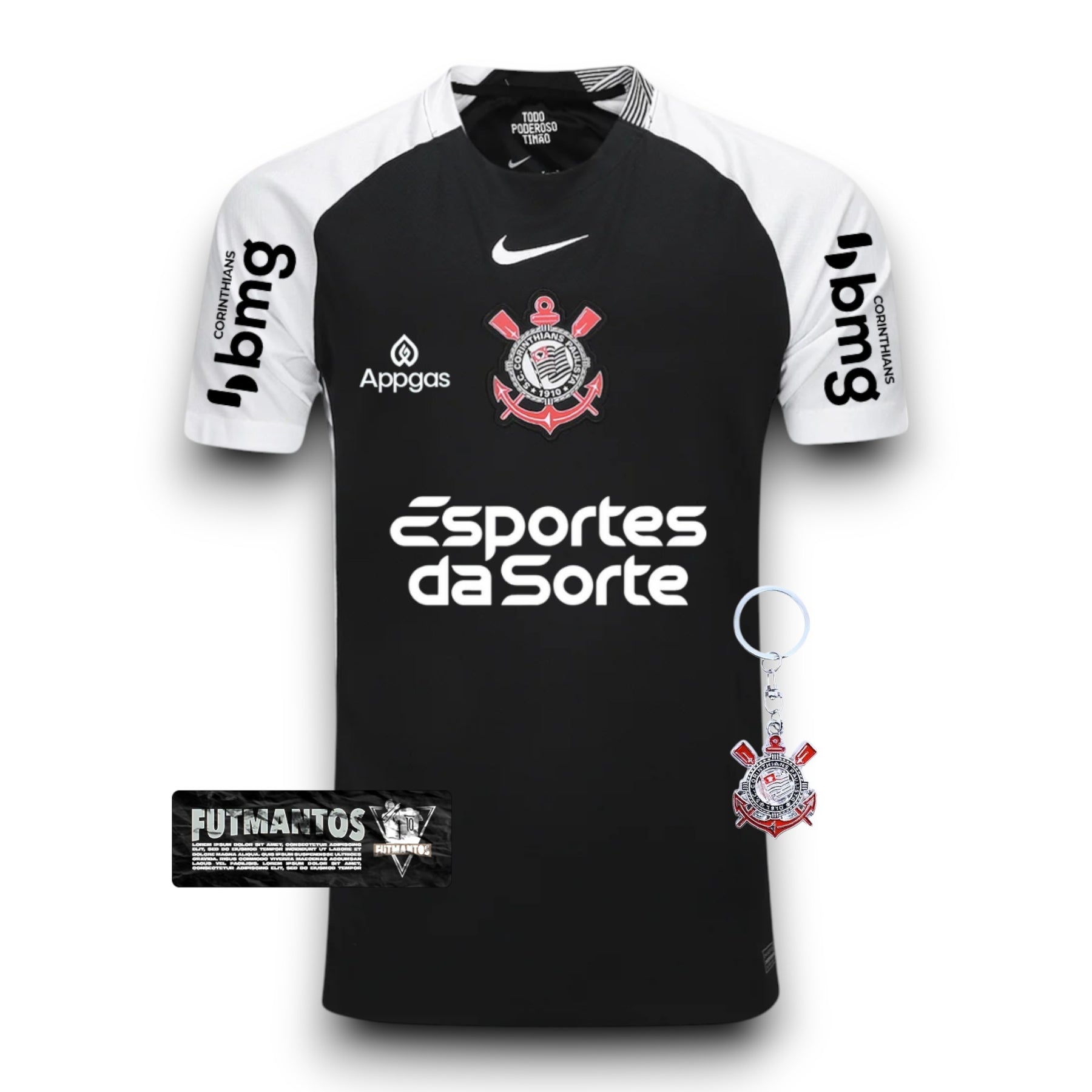 Camisa Corinthians ll 25/26 Masculina | Futmantos