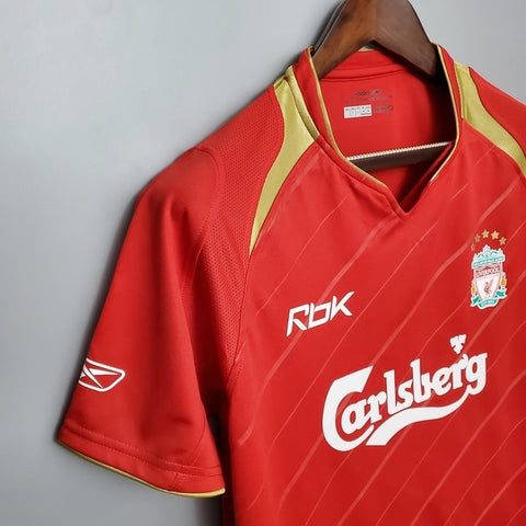 Camisa Liverpool Retrô 05/06 - - Vermelha | Futmantos