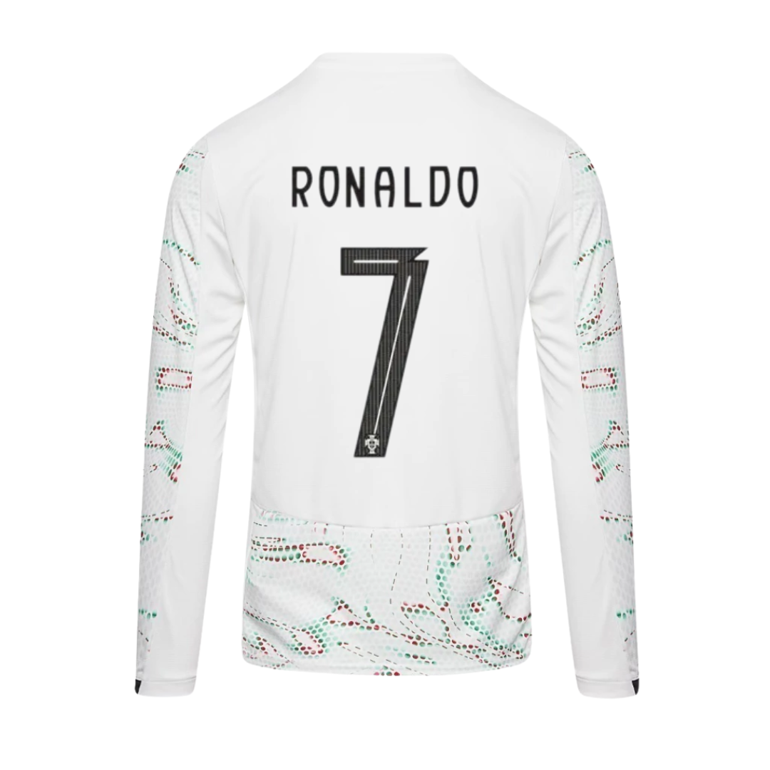 Camisa Portugal Il 25/26 - Ronaldo #7 Manga Longa | FutMantos