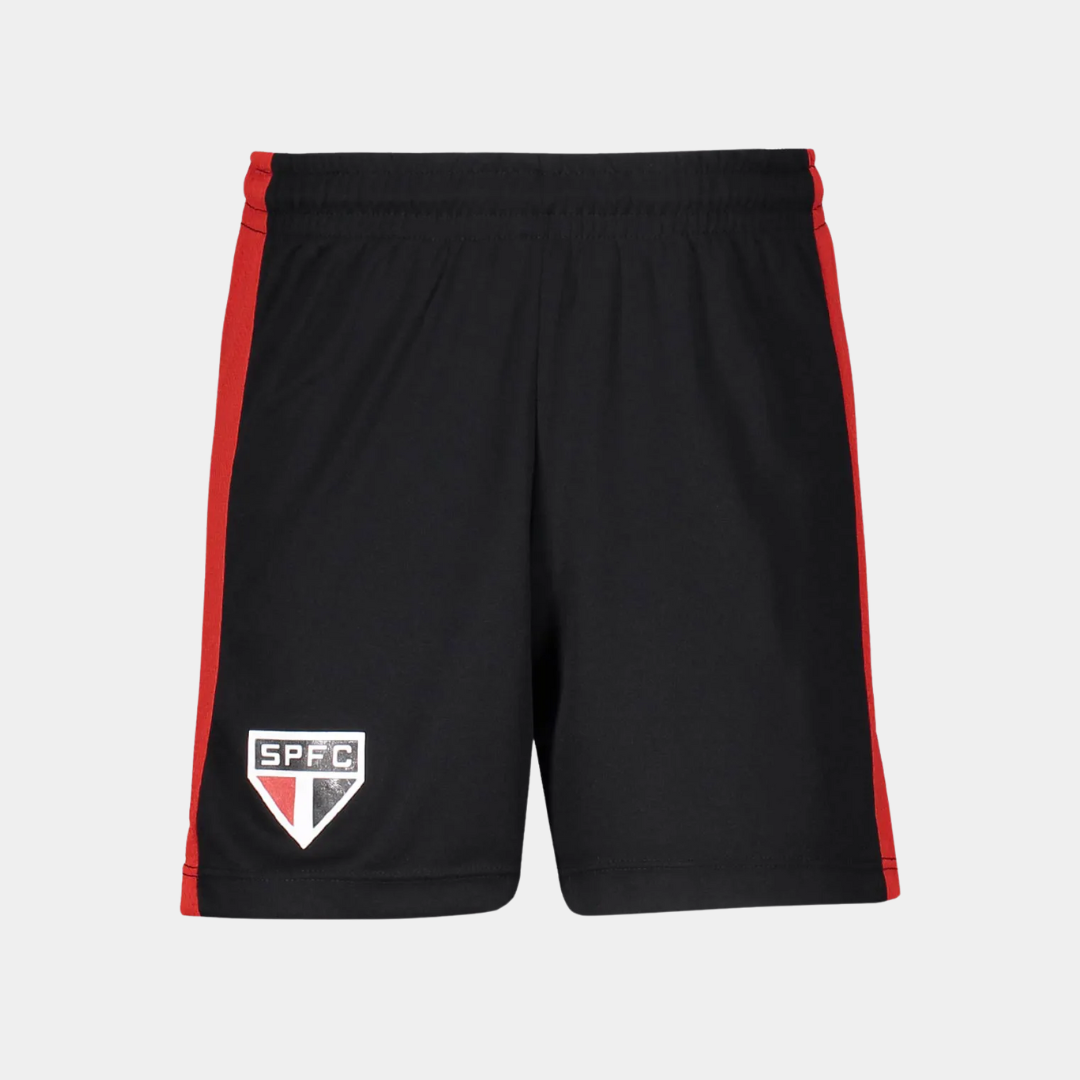 Kit Infantil SPFC Branco - Camiseta + Bermuda