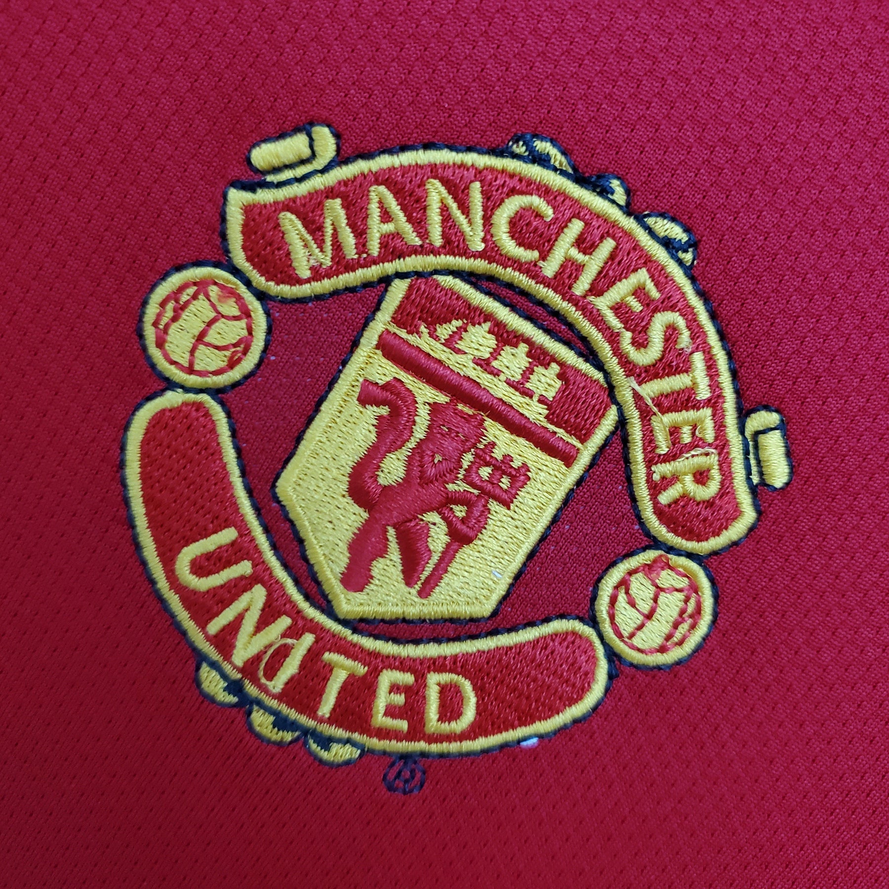 Camisa Manga Longa Manchester United 04/06 - Vermelho | Futmantos