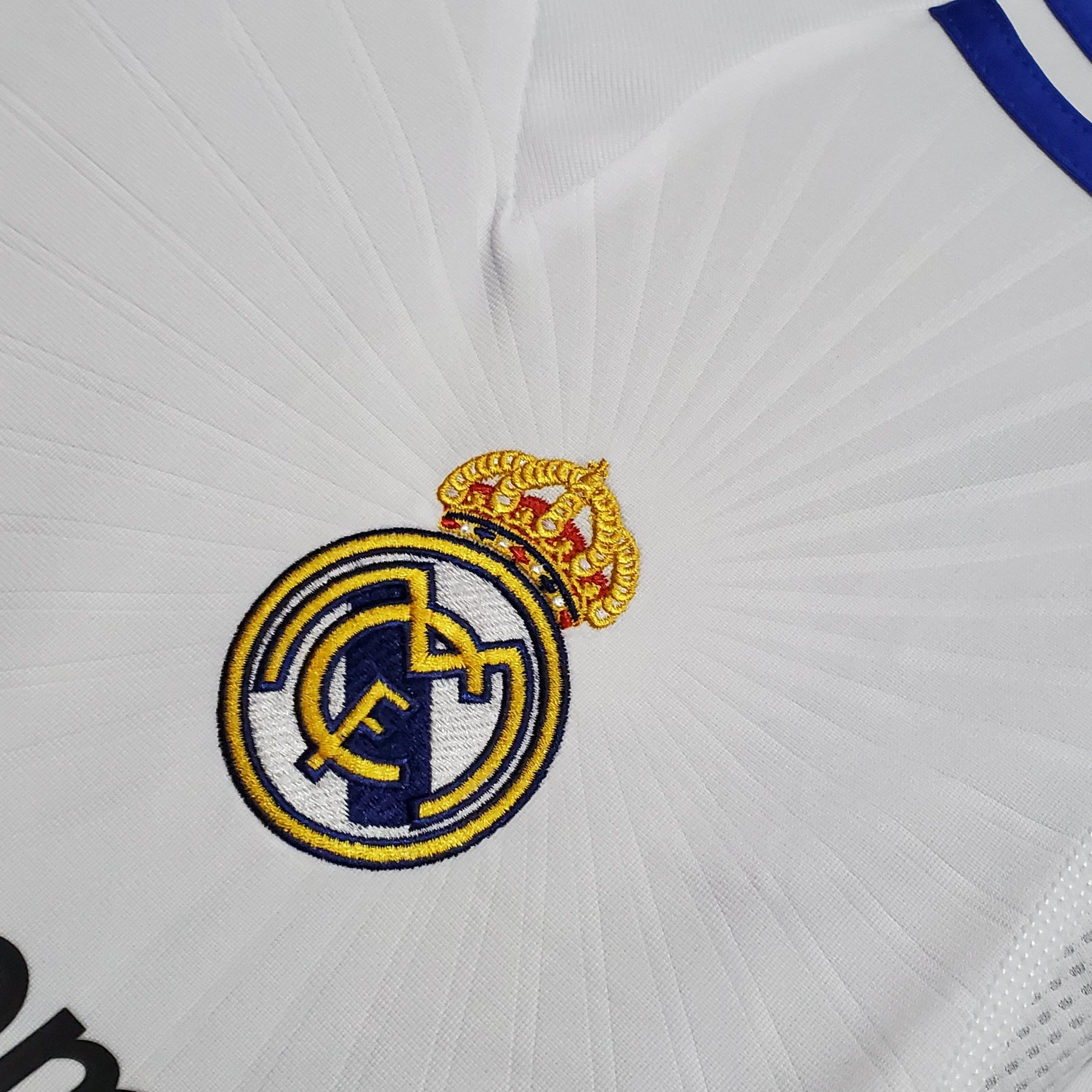 Camisa Manga Longa Real Madrid 10/11 - Branco | Futmantos