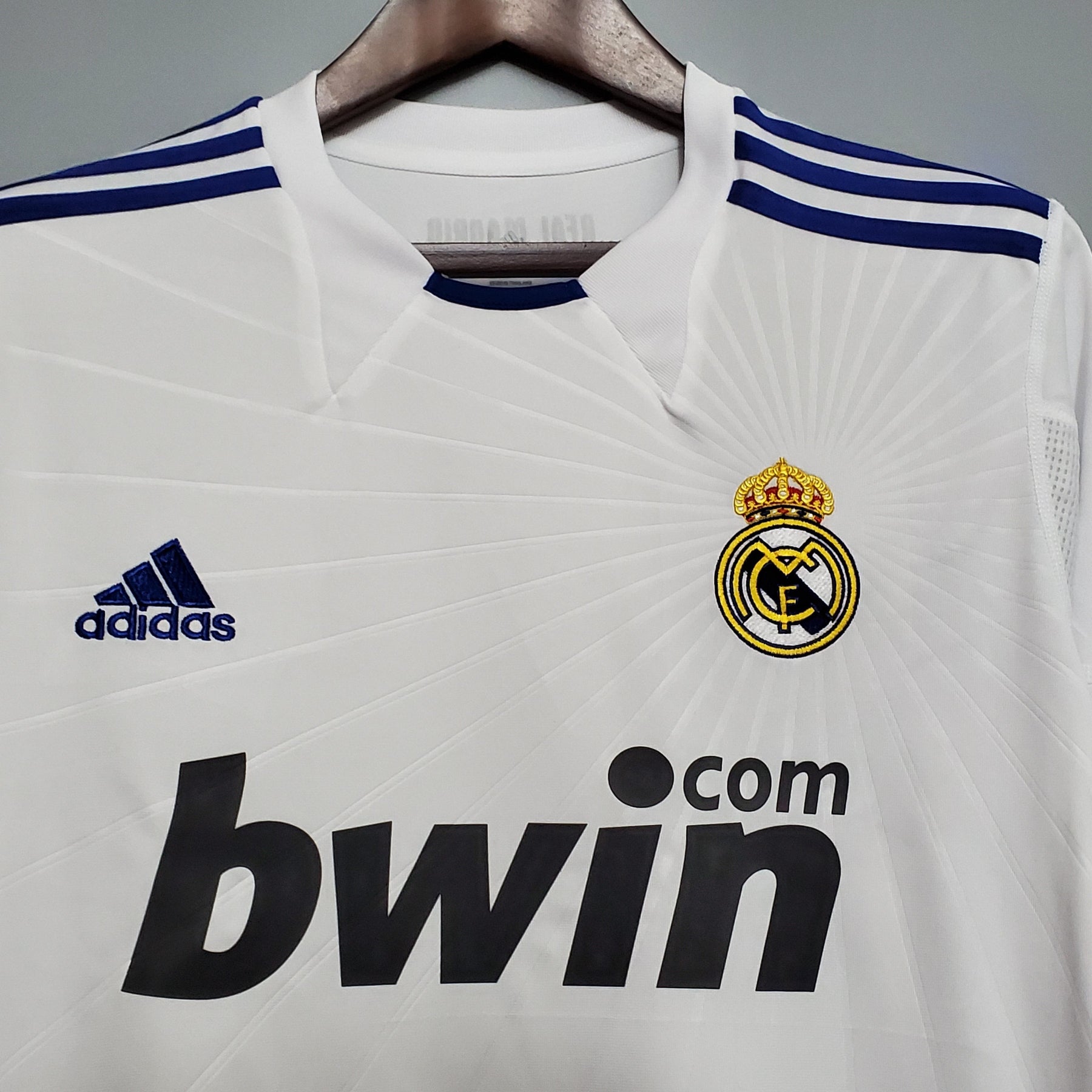 Camisa Manga Longa Real Madrid 10/11 - Branco | Futmantos