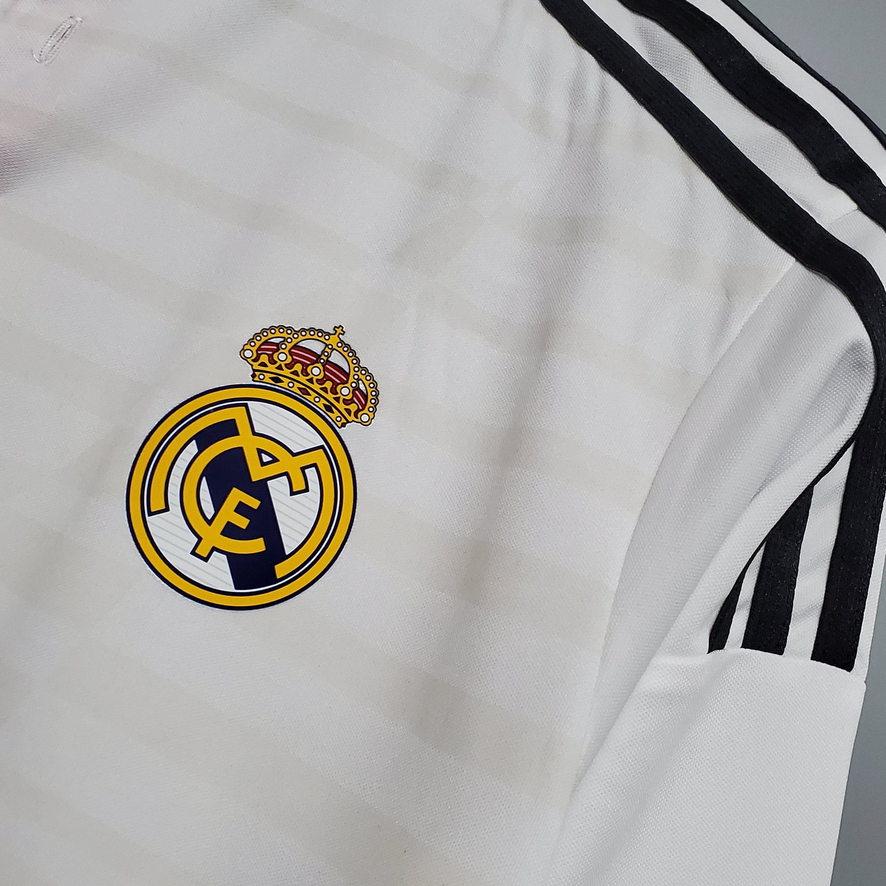 Camisa Manga Longa Real Madrid 14/15 - Branco | Futmantos