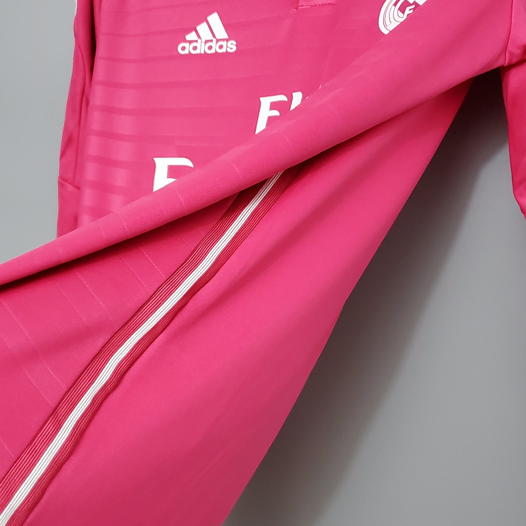 Camisa Manga Longa Real Madrid II 14/15 - Rosa | Futmantos