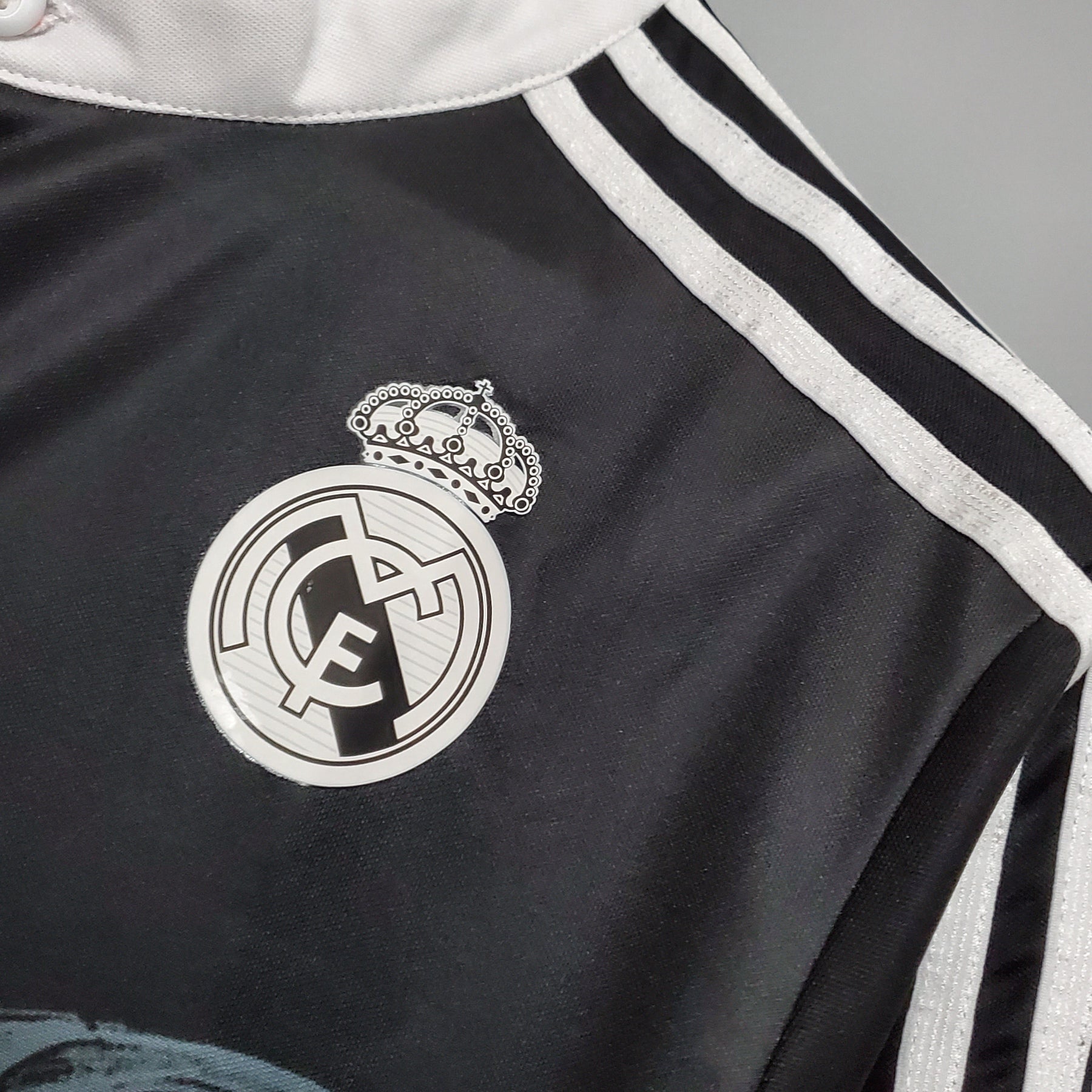 Camisa Manga Longa Real Madrid Third 14/15 - Preto | Futmantos