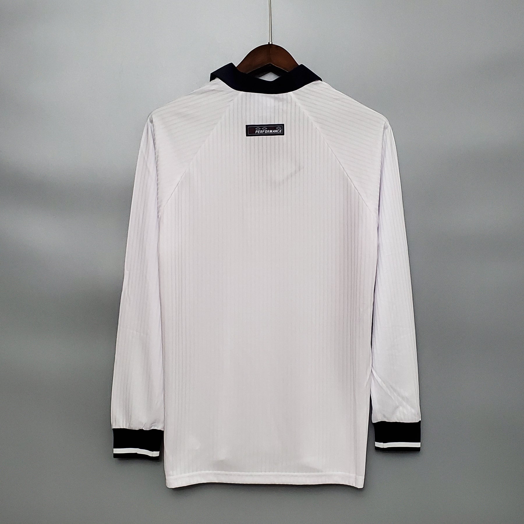 Camisa Manga Longa Seleção Inglaterra 1998 - Branco | Futmantos