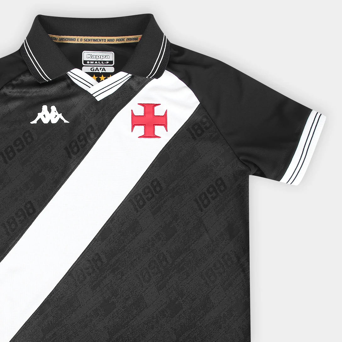 Camisa Vasco da Gama l 25/26 - Preta | Futmantos