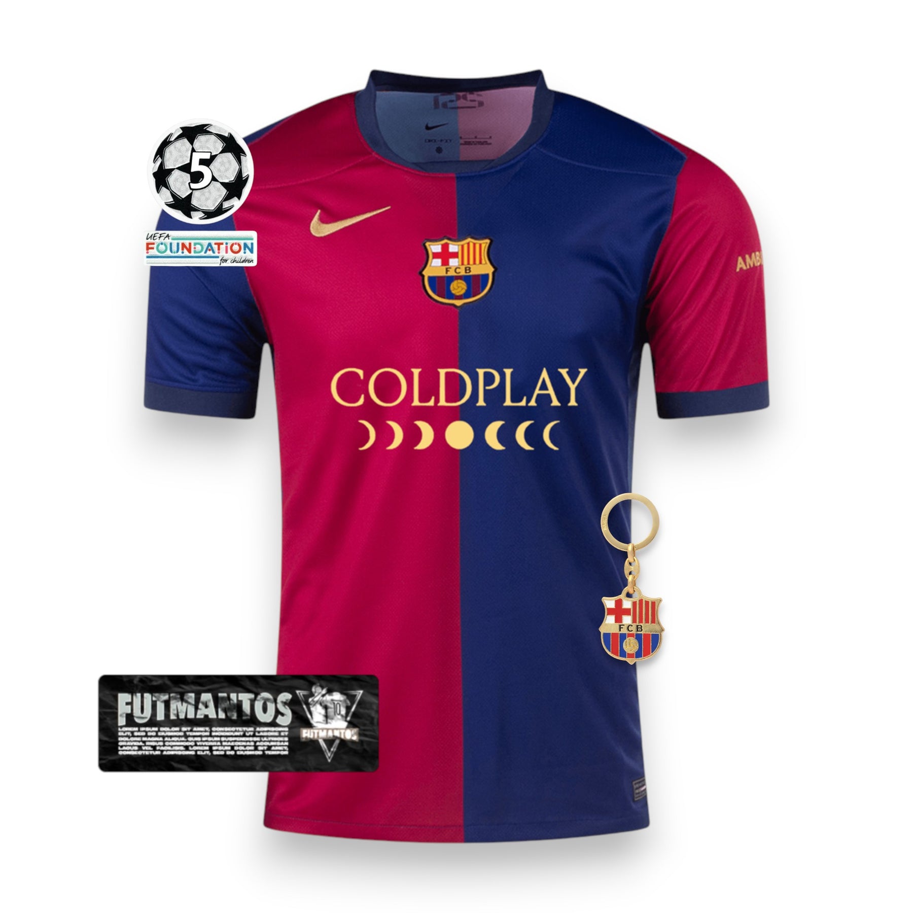 Camisa Barcelona - 24/25 - Coldplay | Futmantos