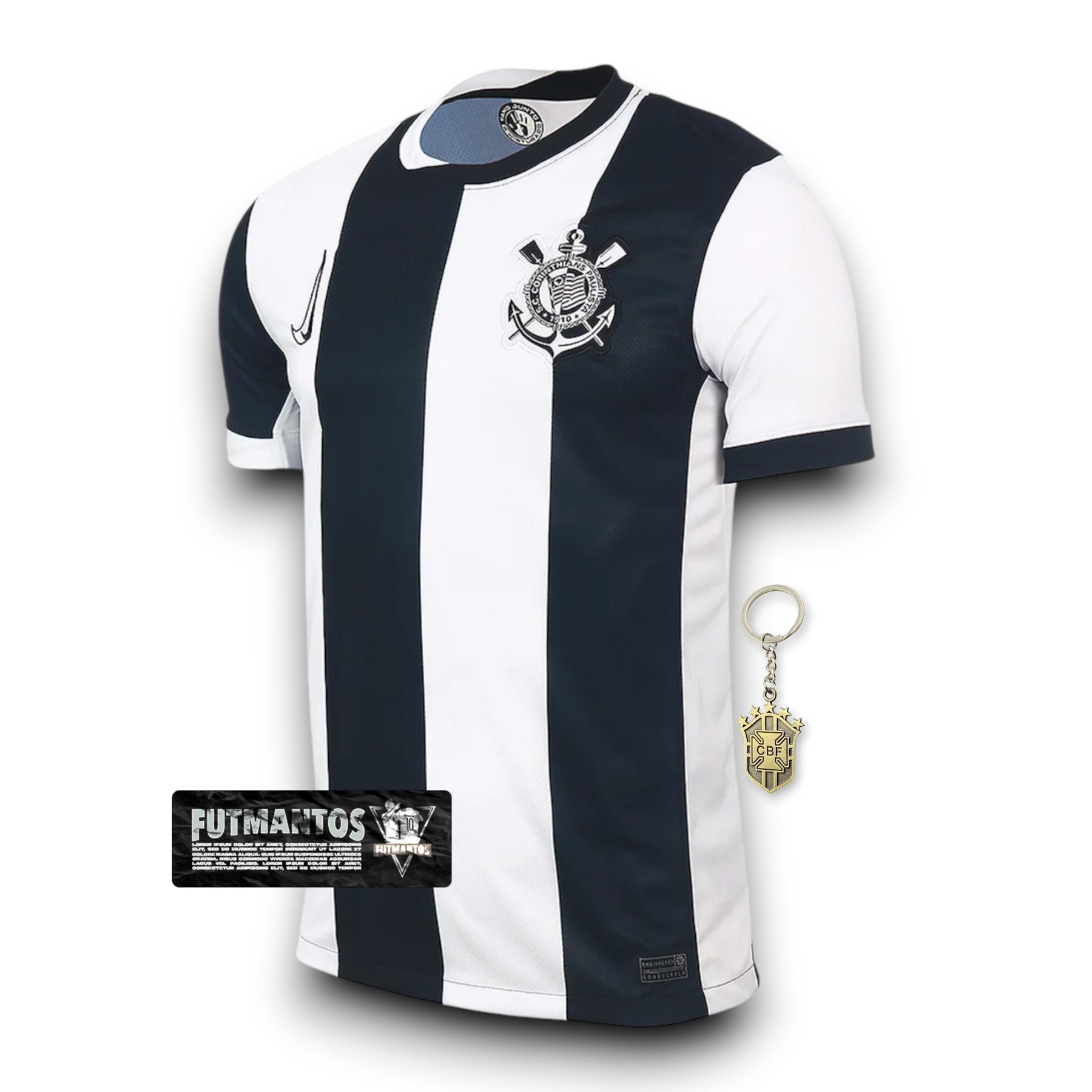 Camisa Corinthians III 24/25 - Listrada | Futmantos