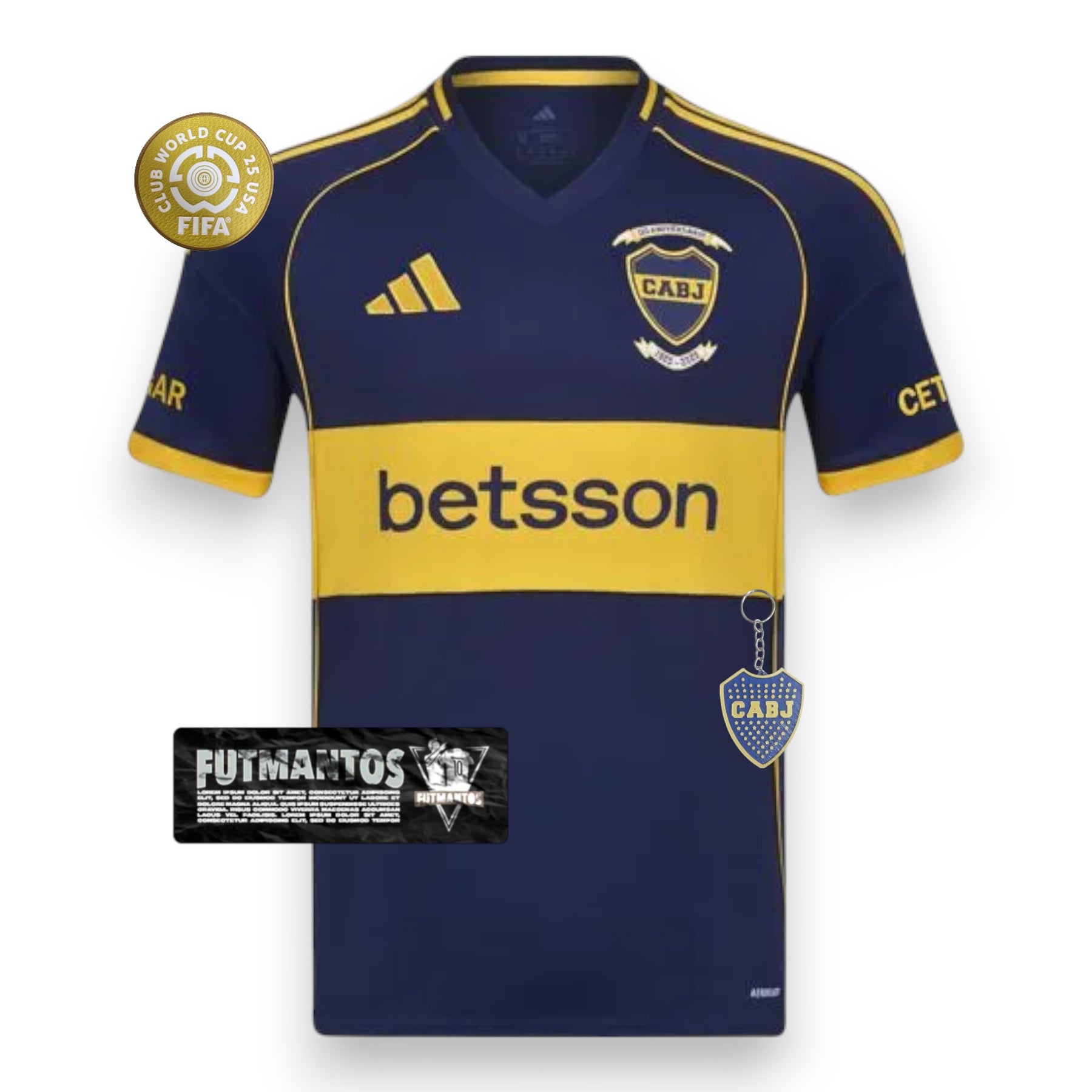 Camisa Boca Juniors l 25/26 - 120 Anos Super Mundial | Futmantos