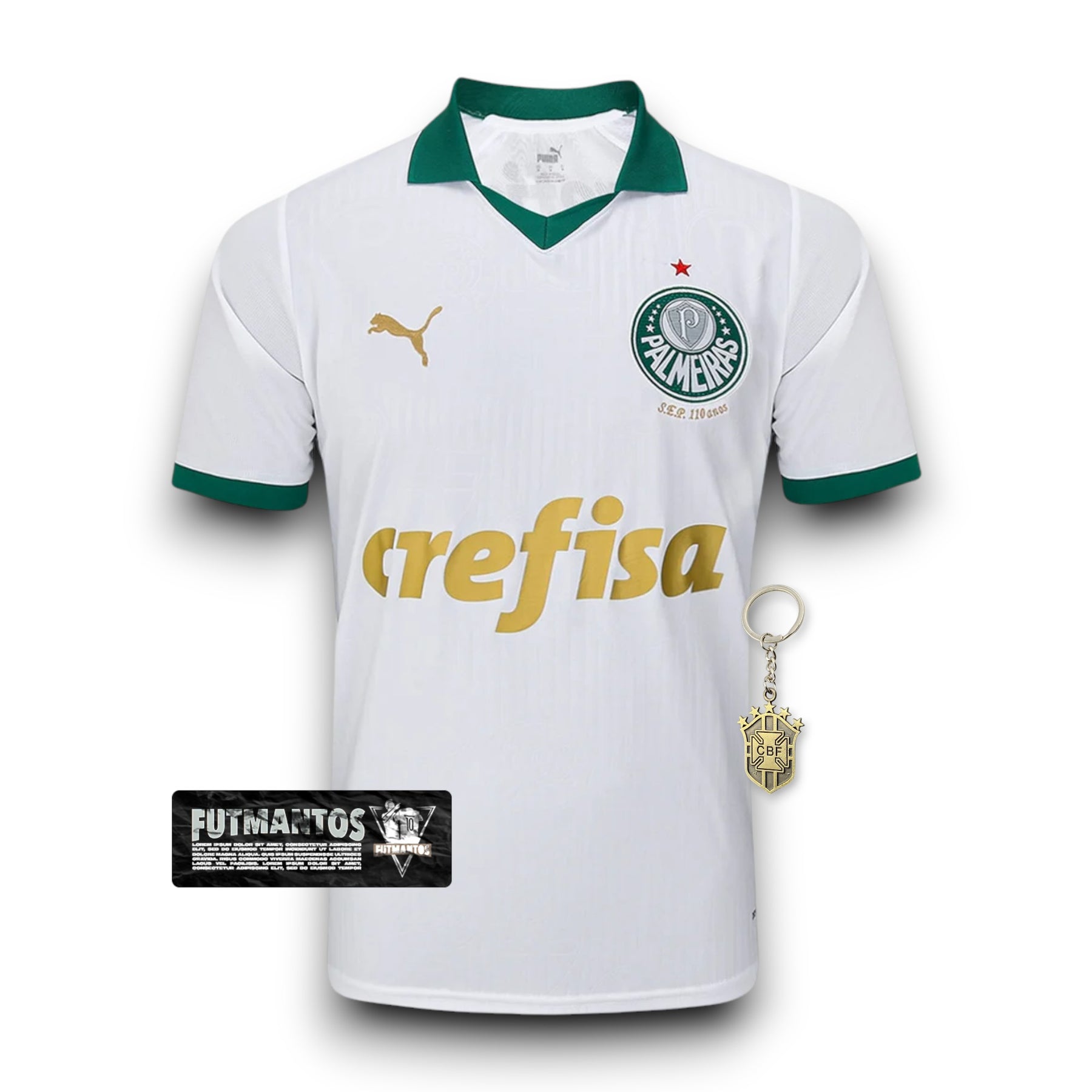 Camisa Palmeiras lI 24/25 - Branca | Futmantos