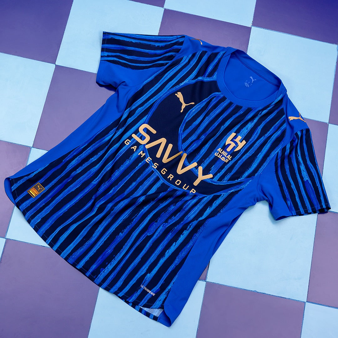 Camisa Al Hilal I 25/26 KidSuper Mundial - Azul | Futmantos