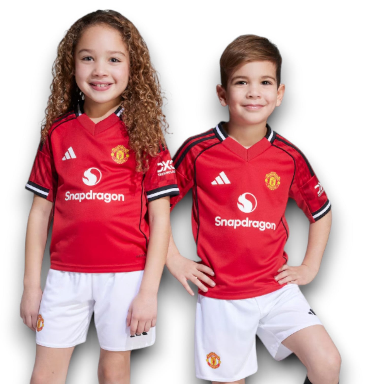 Conjunto Infantil Manchester United I 2025/26 | Futmantos