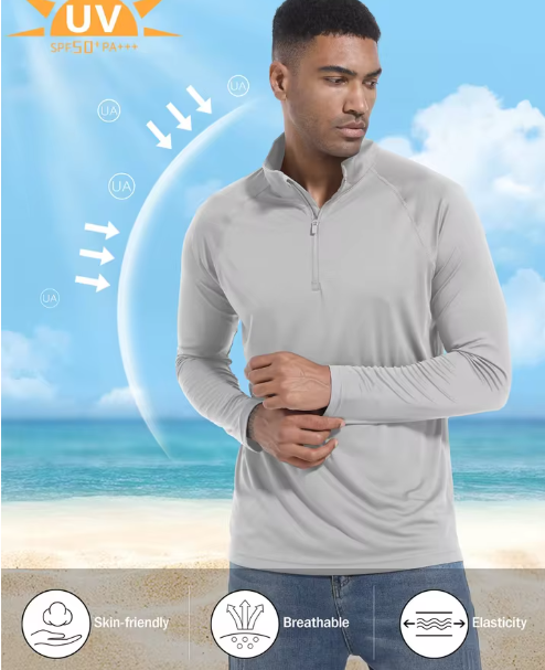 Camisa Manga Longa com Proteção UV