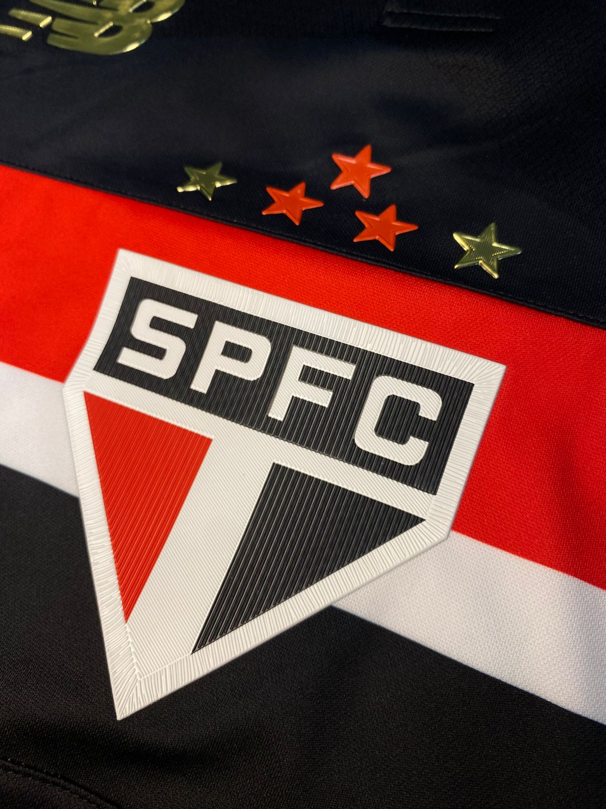 Camisa São Paulo III Preta 25/26 Jogador | Futmantos