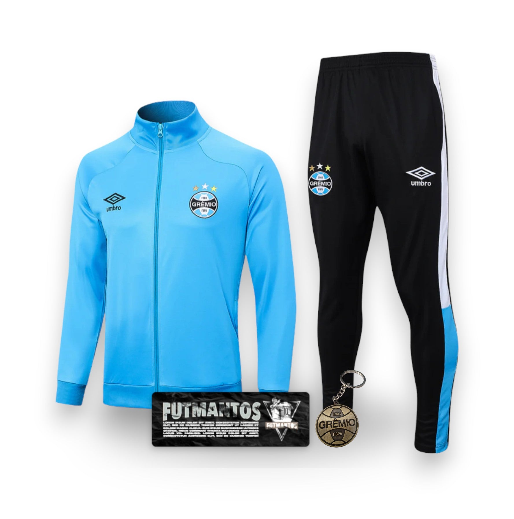Agasalho de treino Grêmio 23/24 - Jaqueta| Futmantos