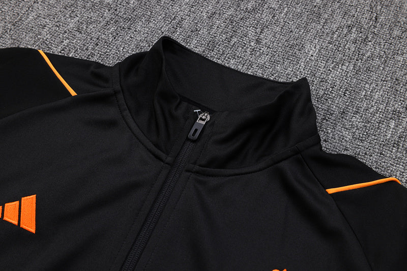 Agasalho de treino Internacional 23/24 - Preto | Futmantos