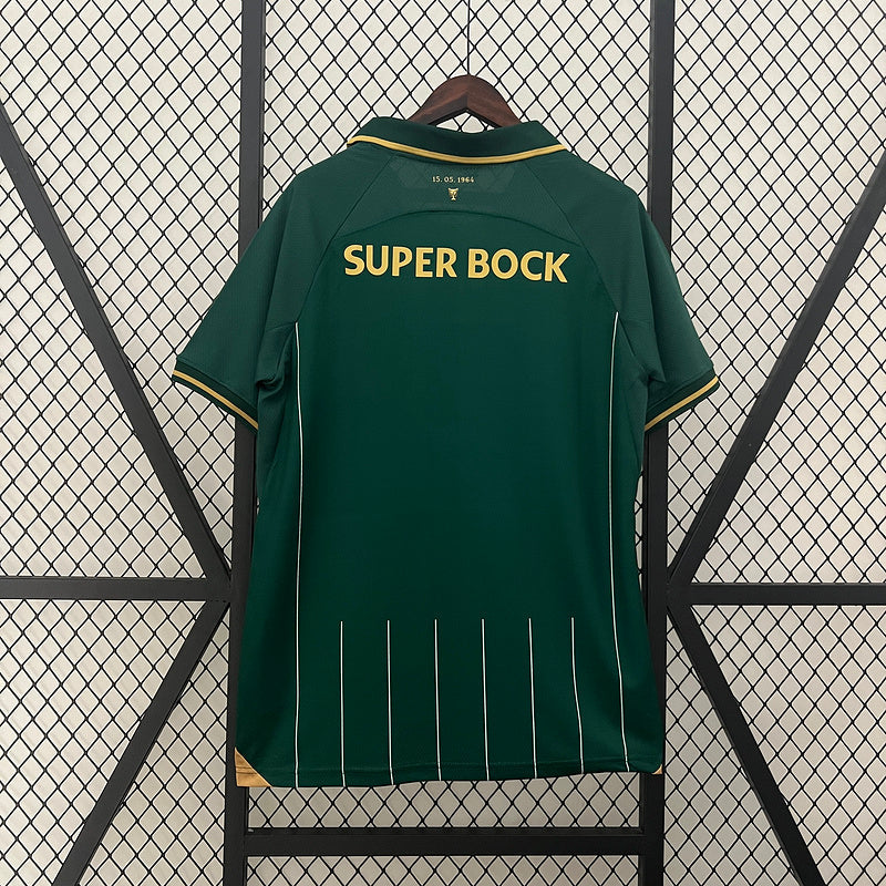 Camisa Sporting Edição Especial 23/24 - Torcedor Masculino - Verde e Amarelo | Futmantos