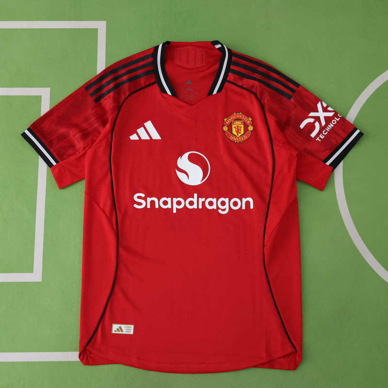Camisa Manchester United l 25/26 Versão Jogador | Futmantos