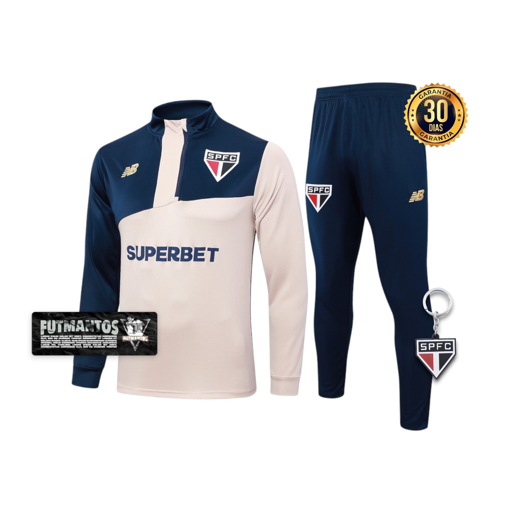 Agasalho de treino São Paulo 24/25 | Futmantos