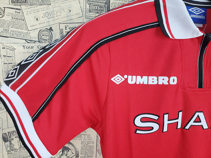 Camisa Manchester United I Retrô 1998/99 - Vermelho | Futmantos