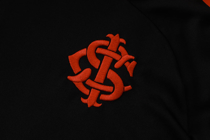 Agasalho de treino Internacional 25/26 - Preto| Futmantos