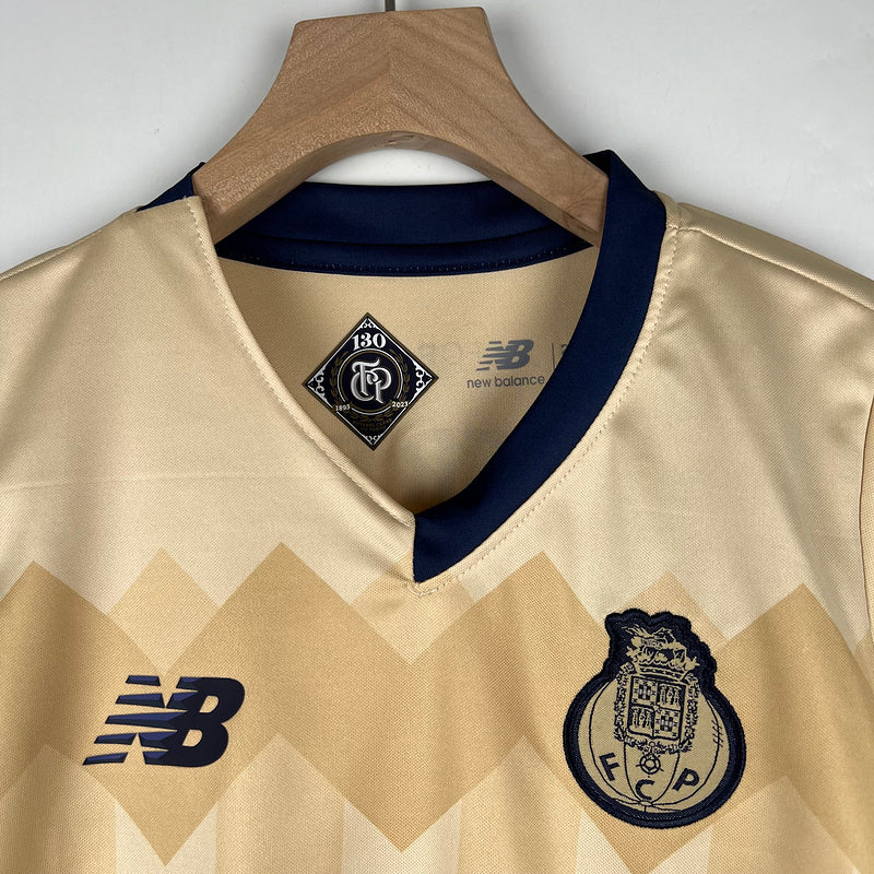 Kit Infantil FC Porto 23/24 - Dourado | Futmantos