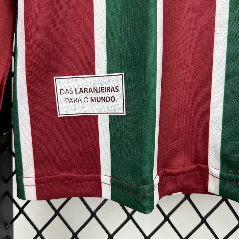 Camisa Fluminense Manga Longa I 25/26 - Libertadores/Mundial | Futmantos
