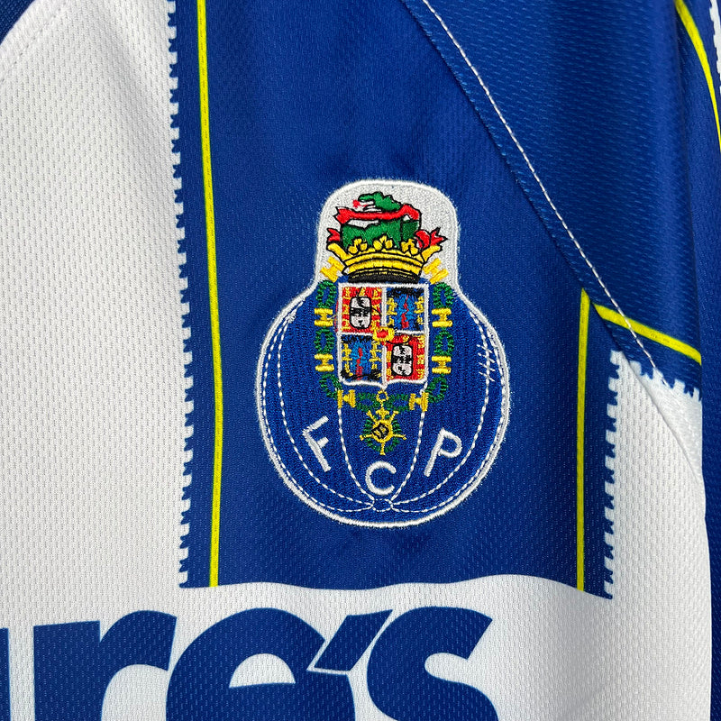 Camisa do Porto Retrô 97/99 Branca e Azul | Futmantos