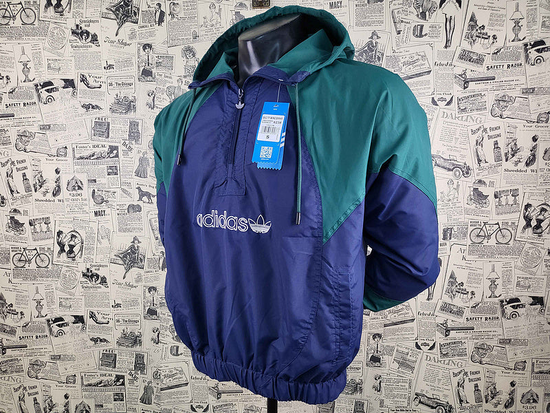 Corta Vento - Azul/Verde