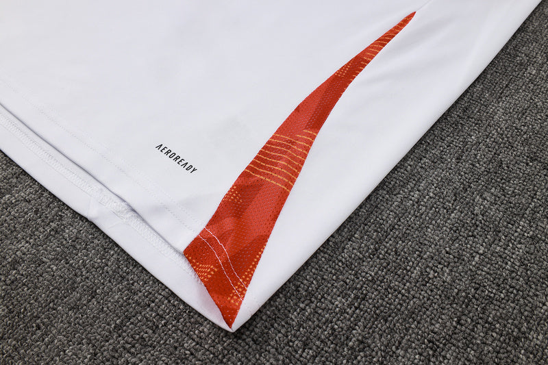 Agasalho de treino Internacional 25/26 - Branco | Futmantos