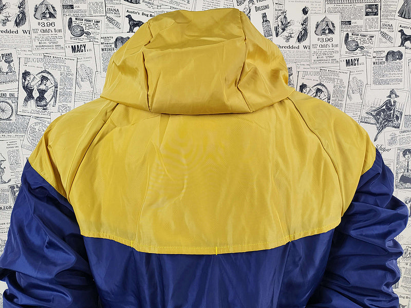 Corta Vento Barcelona - Azul/Amarelo