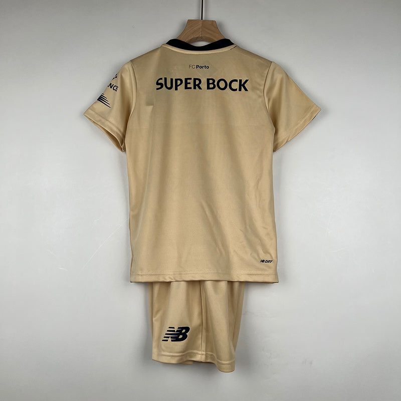 Kit Infantil FC Porto 23/24 - Dourado | Futmantos