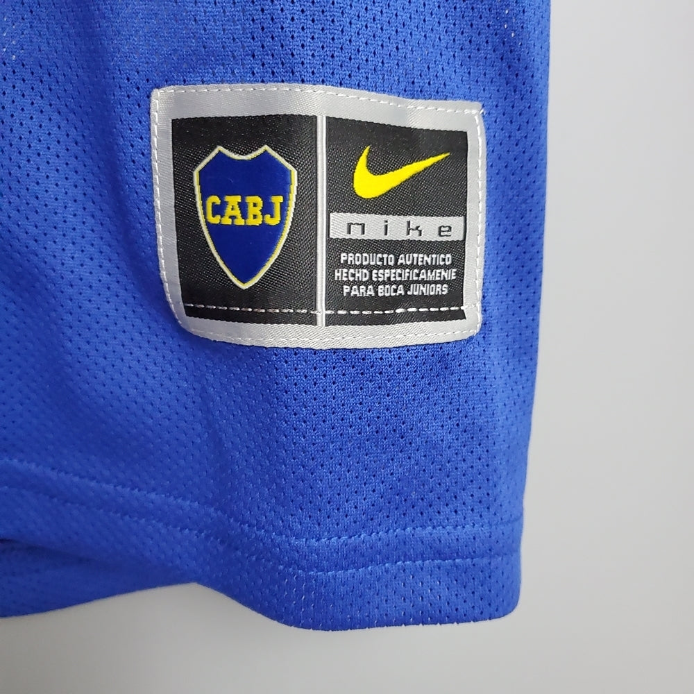 Camisa Boca Juniors Retrô 03/04 - - Azul e Amarela | Futmantos