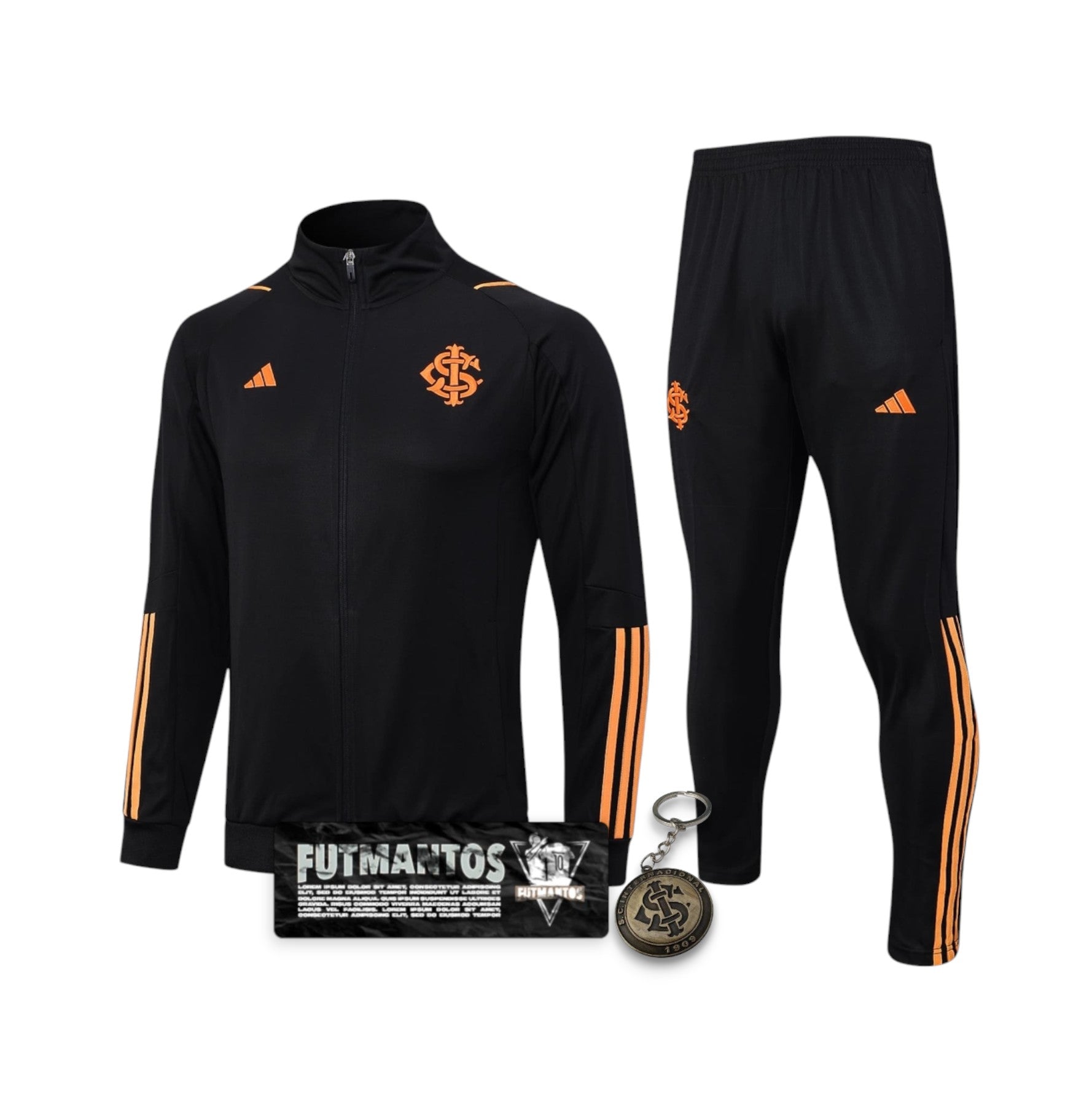 Agasalho de treino Internacional 23/24 - Preto| Futmantos