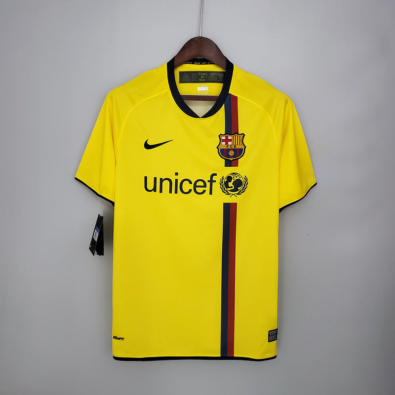 Camisa Barcelona Retrô 2008/2009 Amarela - | Futmantos