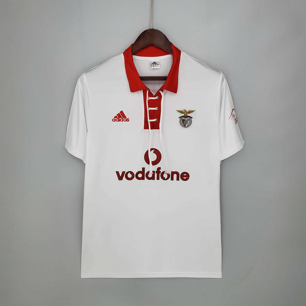 Camisa Benfica Retrô 2004/2005 Branca - | Futmantos