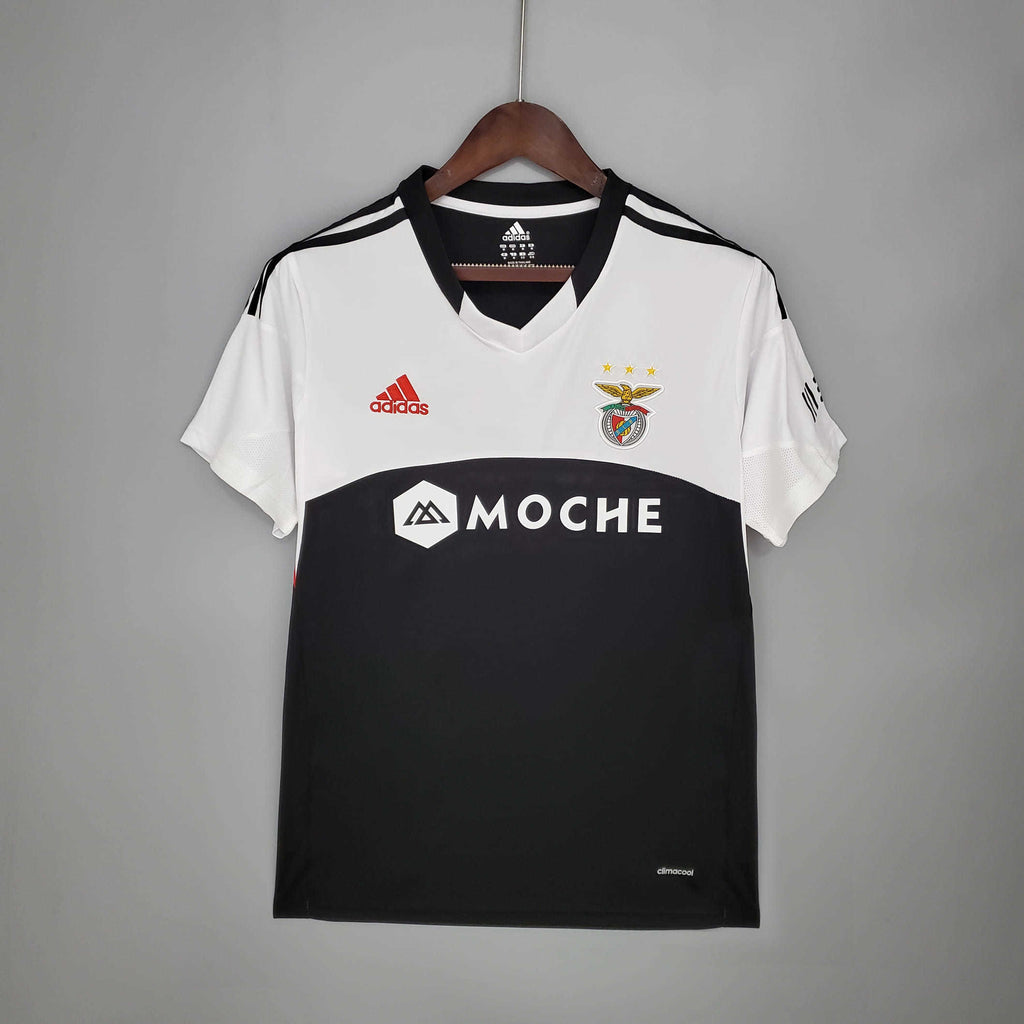 Camisa Benfica Retrô 2013/2014 Preta e Branca - | Futmantos