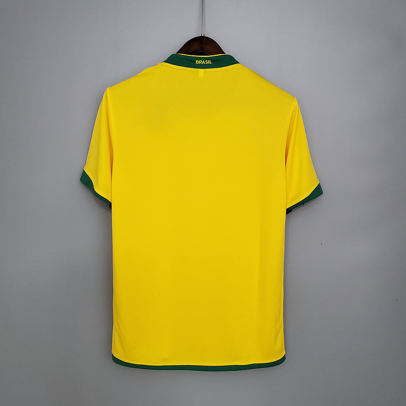 Camisa Seleção Brasileira Retrô 2006 Amarela - | Futmantos