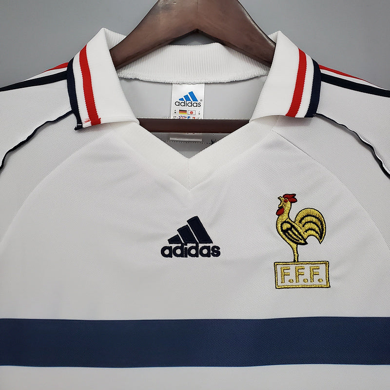 Camisa França Retrô 1998 Branca - | Futmantos