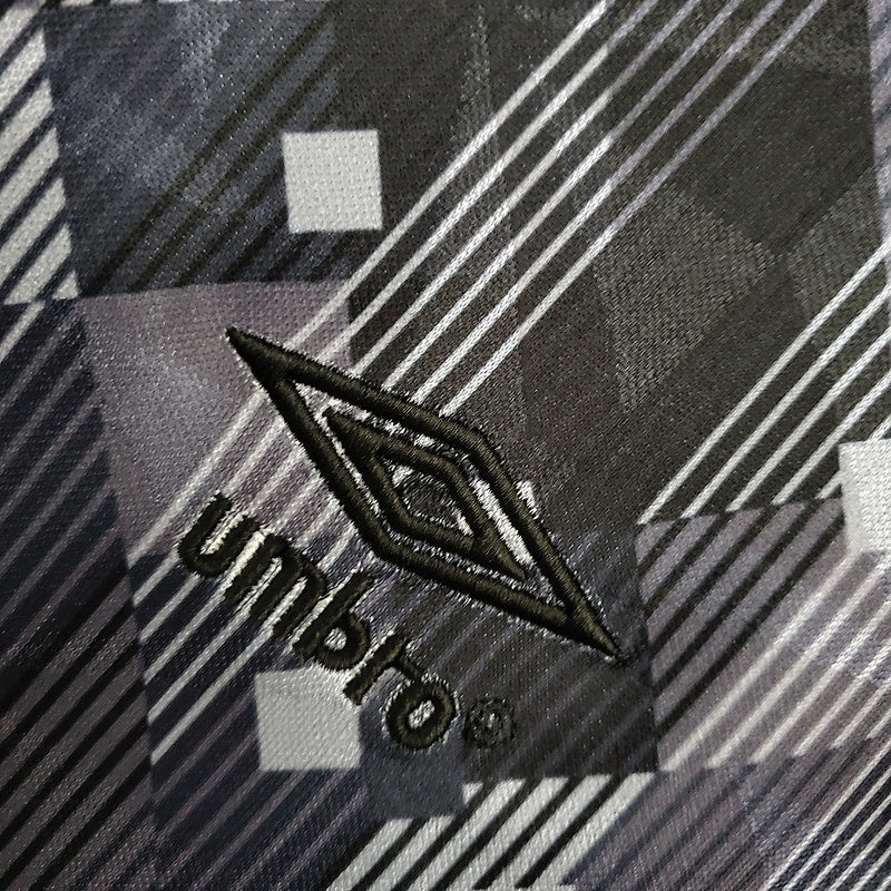 Camisa Inglaterra Retrô 1990 Preta e Branca - | Futmantos