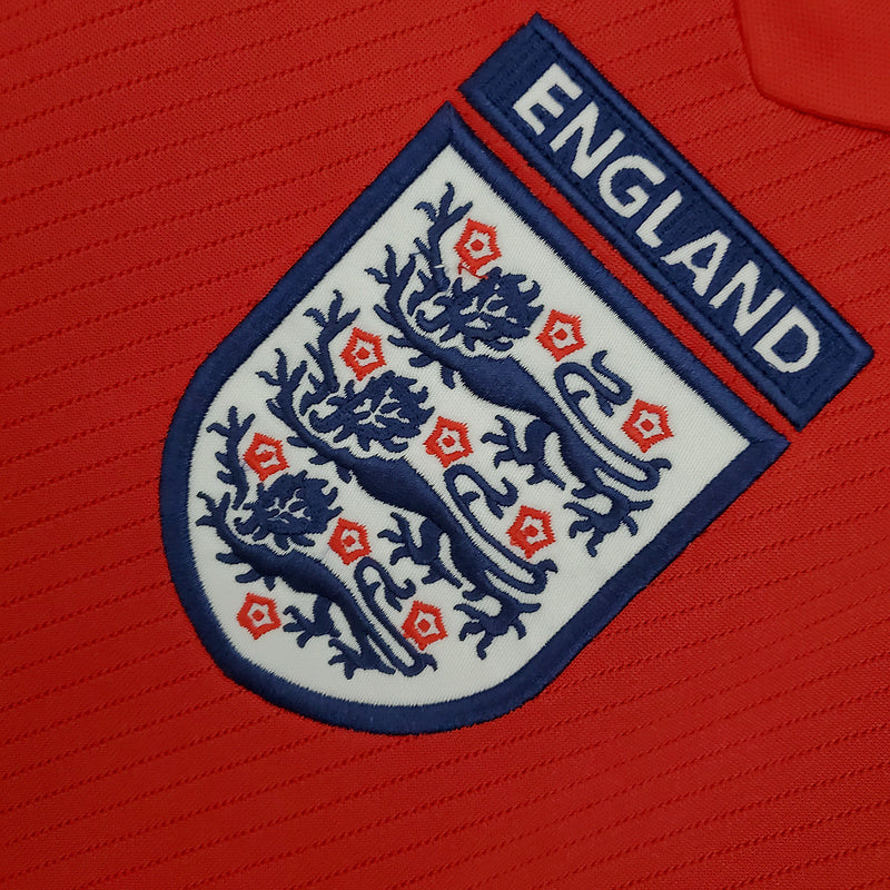 Camisa Inglaterra Retrô 2008/2009 Vermelha - | Futmantos