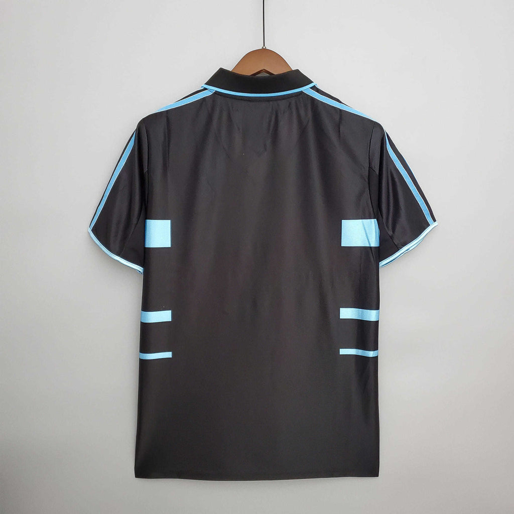 Camisa Marseille Retrô 1999/2000 Preta - | Futmantos