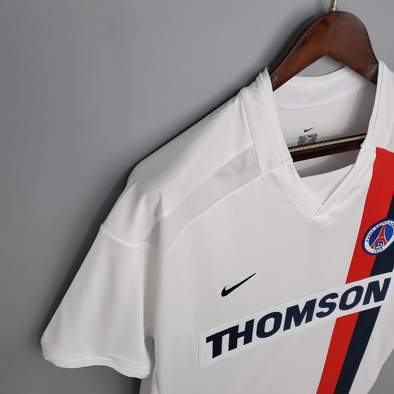 Camisa PSG Retrô 2002/2003 Branca - | Futmantos