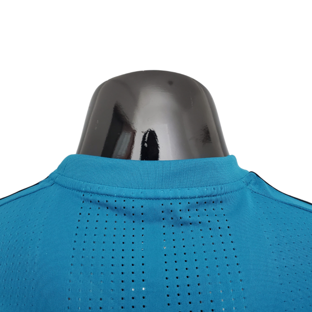 Camisa Real Madrid III 17/18 - Azul - Masculino Jogador