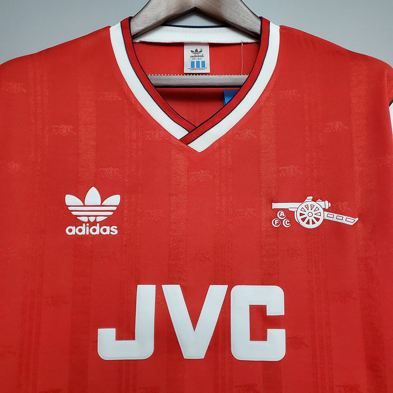 Camisa Arsenal Retrô 1988/1989 Vermelha- | Futmantos