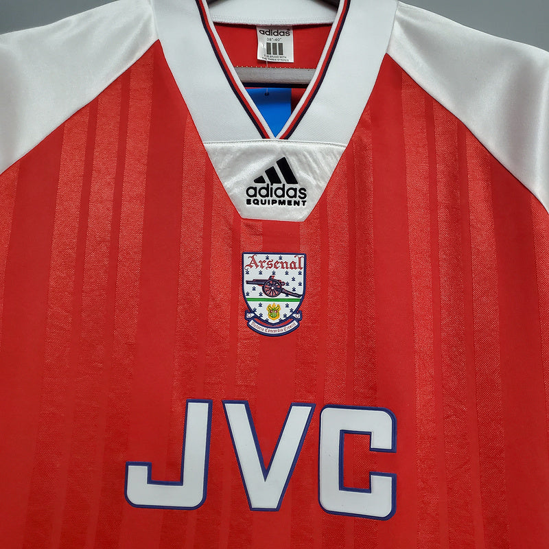 Camisa Arsenal Retrô 1992/1993 Vermelha- | Futmantos
